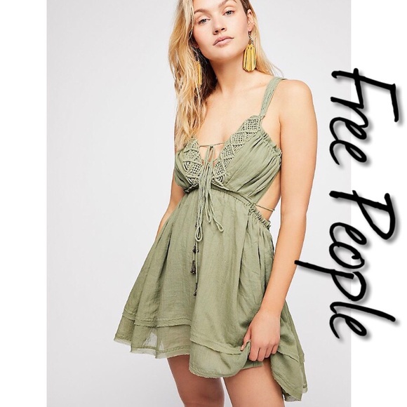 Free People Dresses & Skirts - Free People Hot Hot Mini Dress NWT M